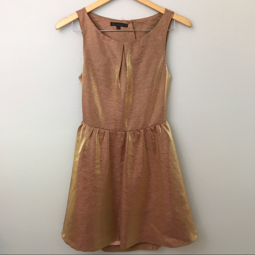 Lucca Couture iridescent Rose cocktail dress S